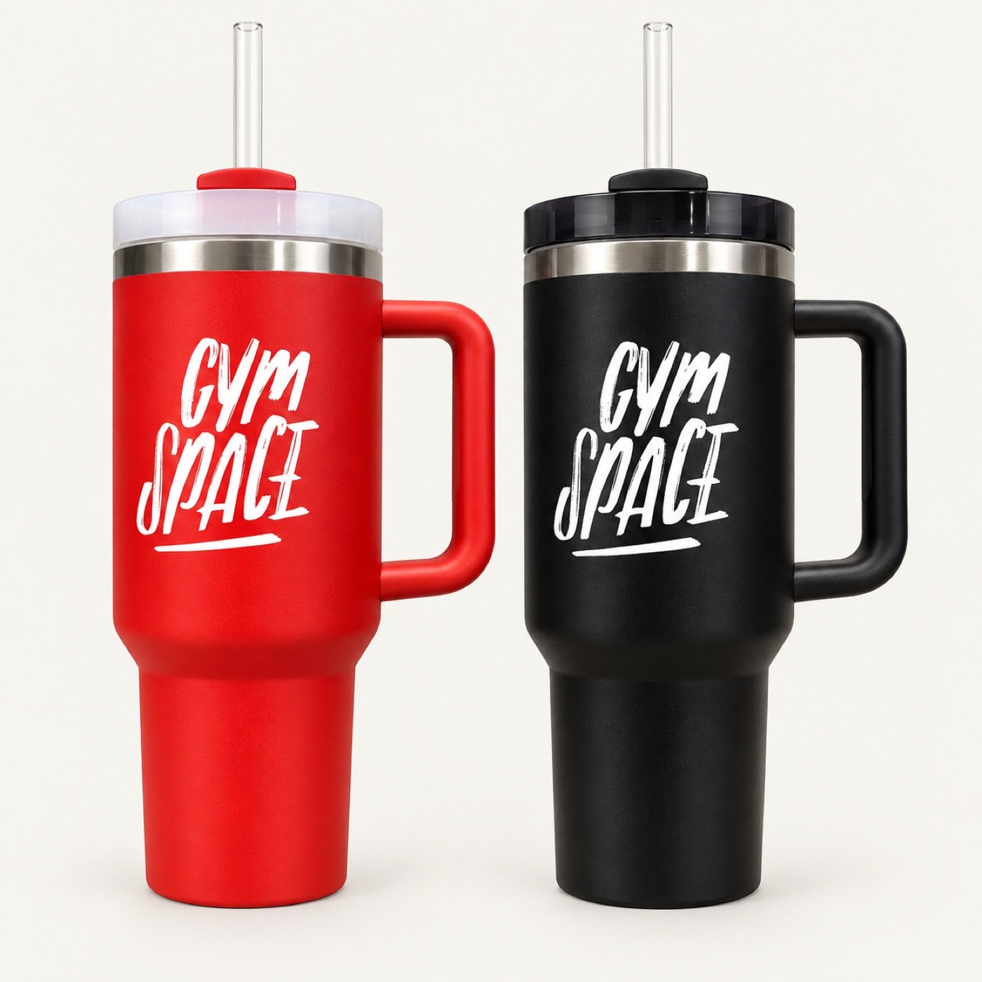 1.2L Tumbler — Red · Black
