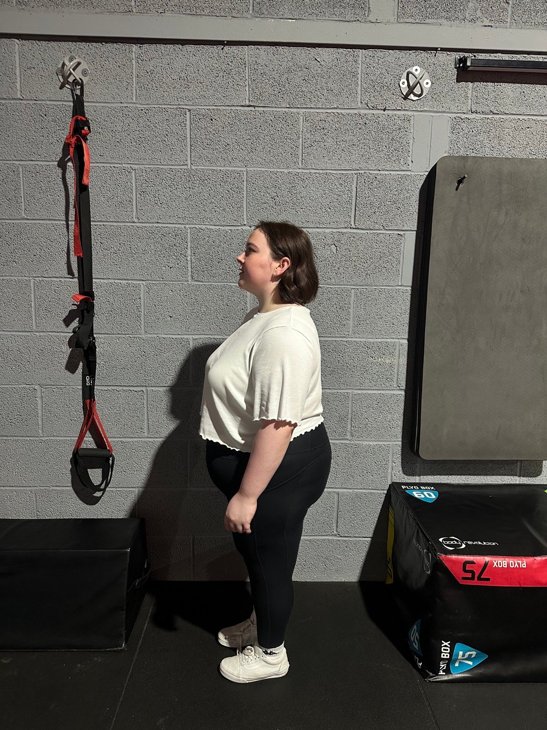 Emily before the training progress described in this story